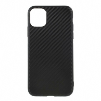 Capa Para iPhone 11 Fibra De Carbono Simples