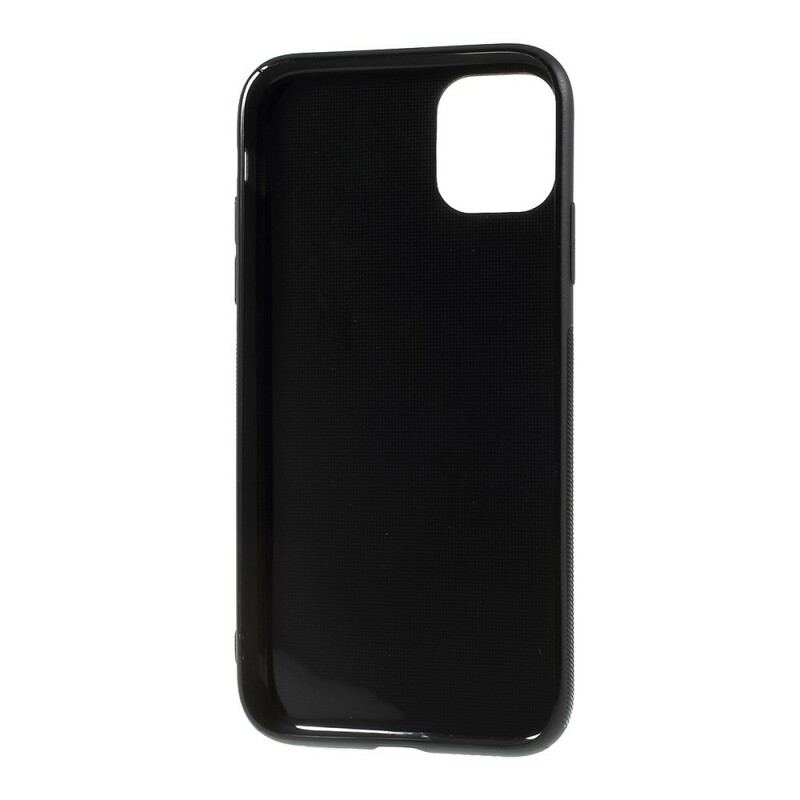 Capa Para iPhone 11 Fibra De Carbono Simples