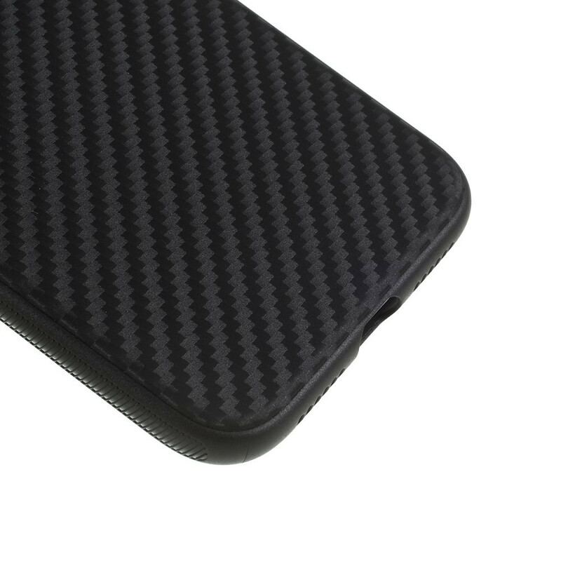 Capa Para iPhone 11 Fibra De Carbono Simples