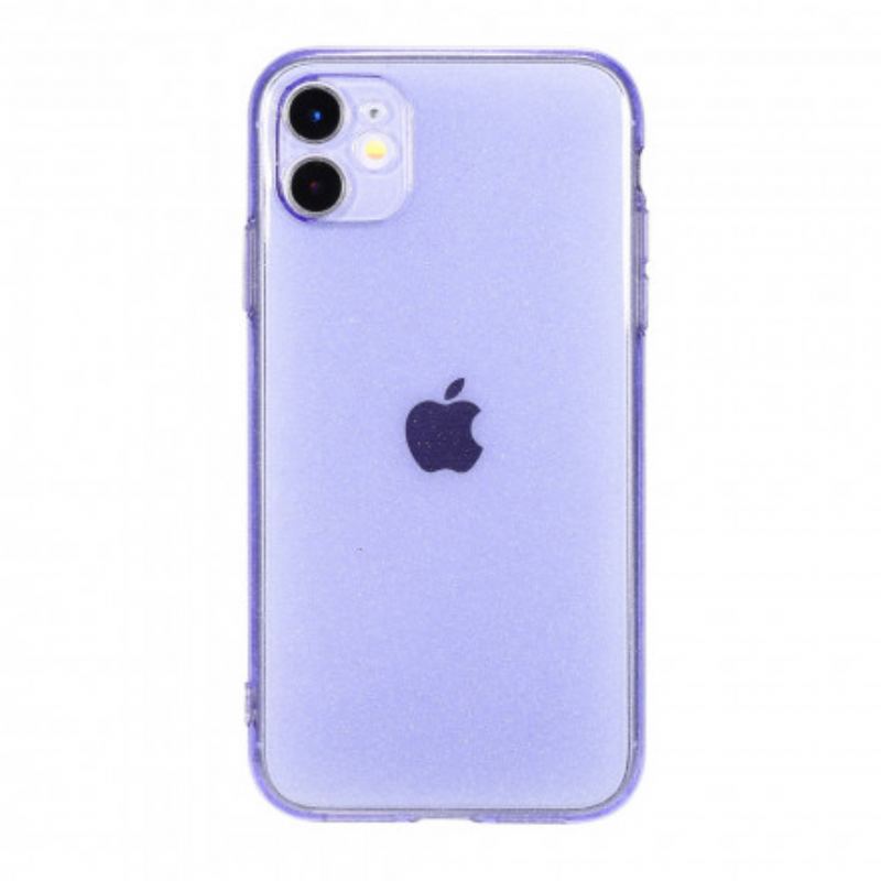 Capa Para iPhone 11 Glitter Fluorescente