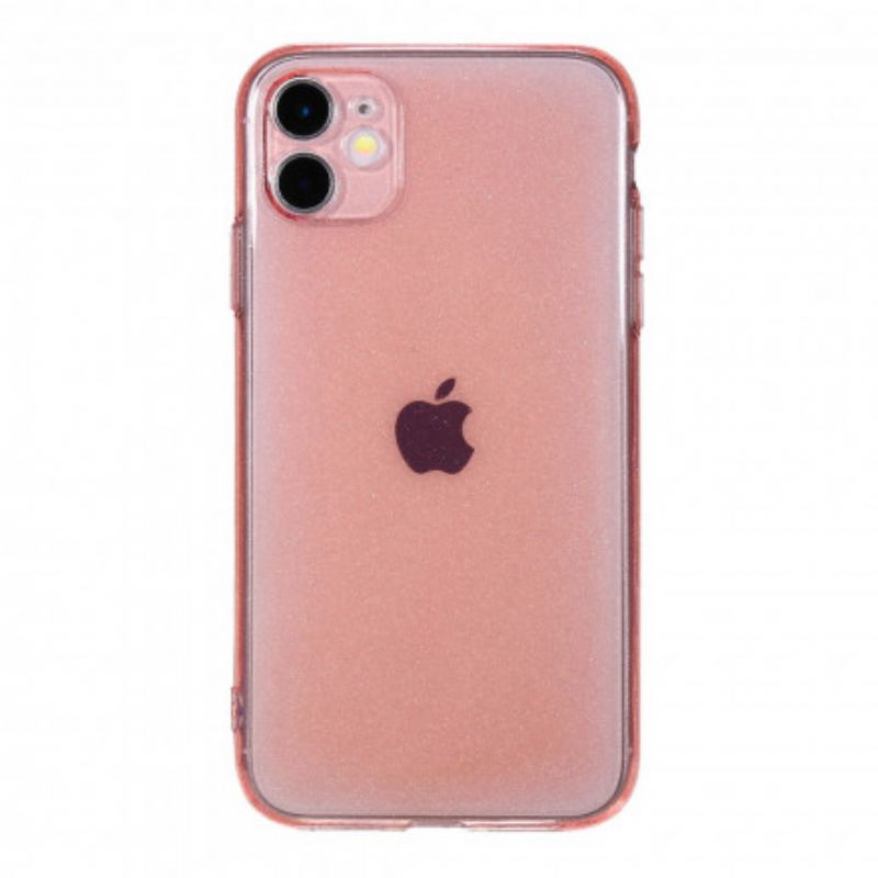 Capa Para iPhone 11 Glitter Fluorescente