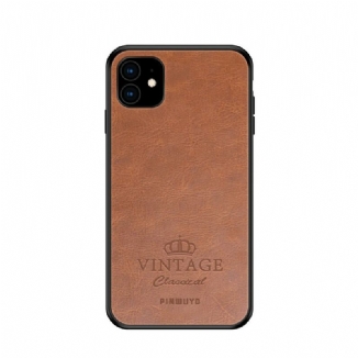 Capa Para iPhone 11 Honorável Vintage Pinwuyo