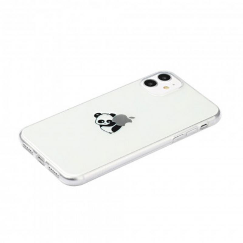 Capa Para iPhone 11 Jogos Do Logotipo Do Panda