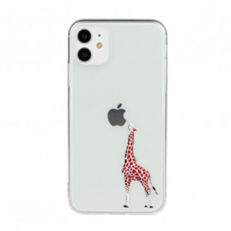 Capa Para iPhone 11 Logótipo Da Giraffe Games