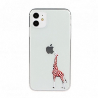 Capa Para iPhone 11 Logótipo Da Giraffe Games