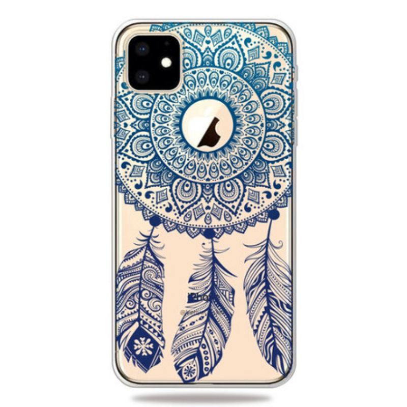 Capa Para iPhone 11 Mandala De Flor Única