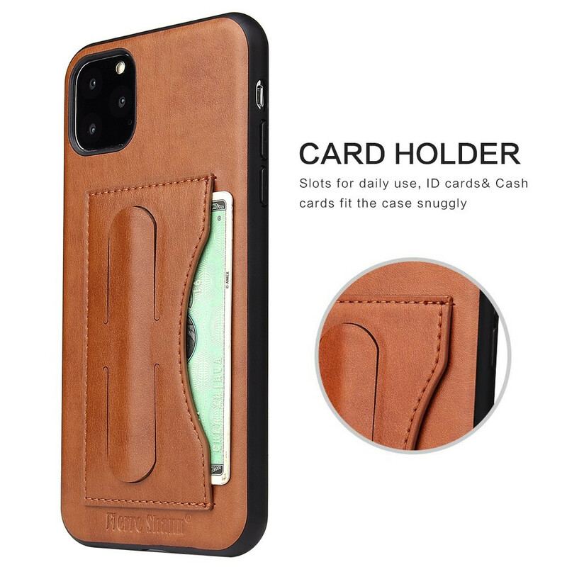 Capa Para iPhone 11 Porta-cartões Fierre Shann E Suporte