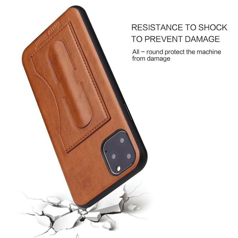 Capa Para iPhone 11 Porta-cartões Fierre Shann E Suporte