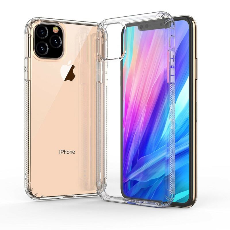 Capa Para iPhone 11 Protetor De Almofadas Leeu Transparente