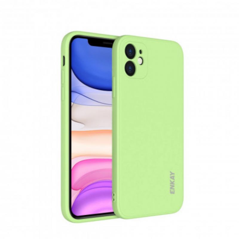 Capa Para iPhone 11 Silicone Líquido Enkay