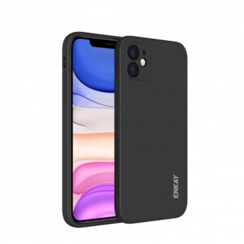 Capa Para iPhone 11 Silicone Líquido Enkay