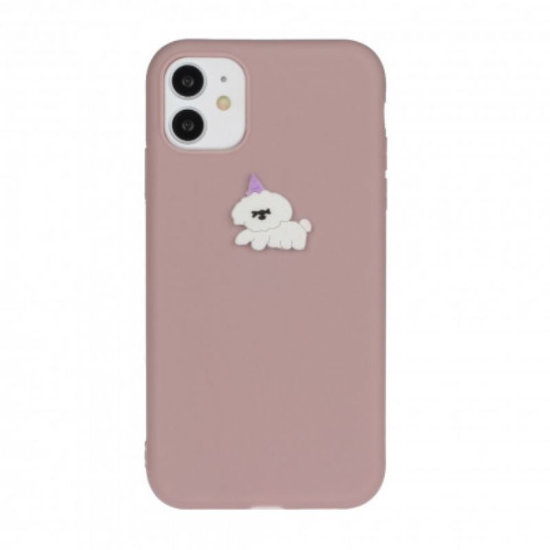 Capa Para iPhone 11 Silicone Logo Animal Fun