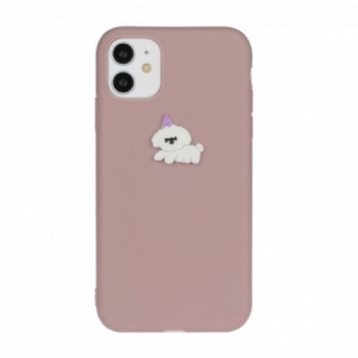 Capa Para iPhone 11 Silicone Logo Animal Fun