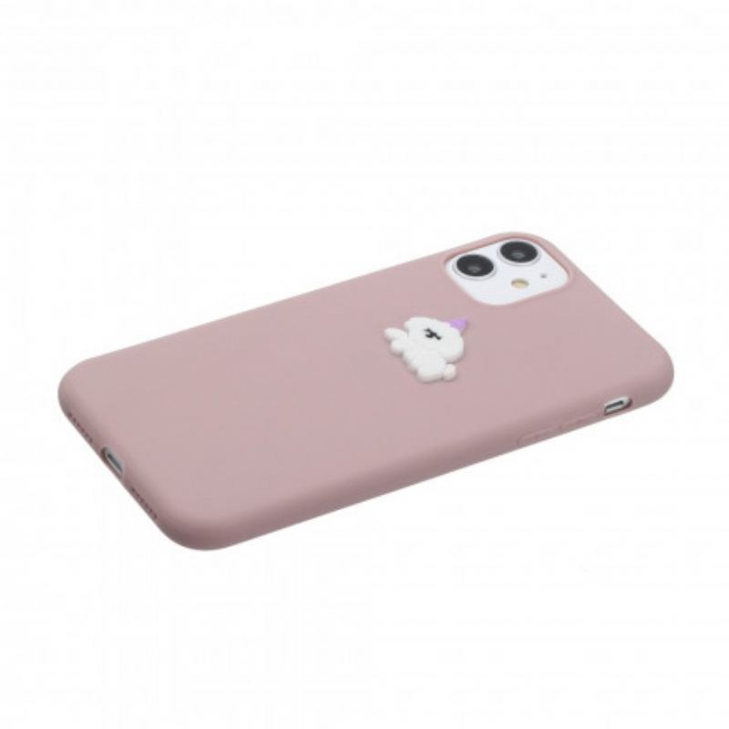 Capa Para iPhone 11 Silicone Logo Animal Fun