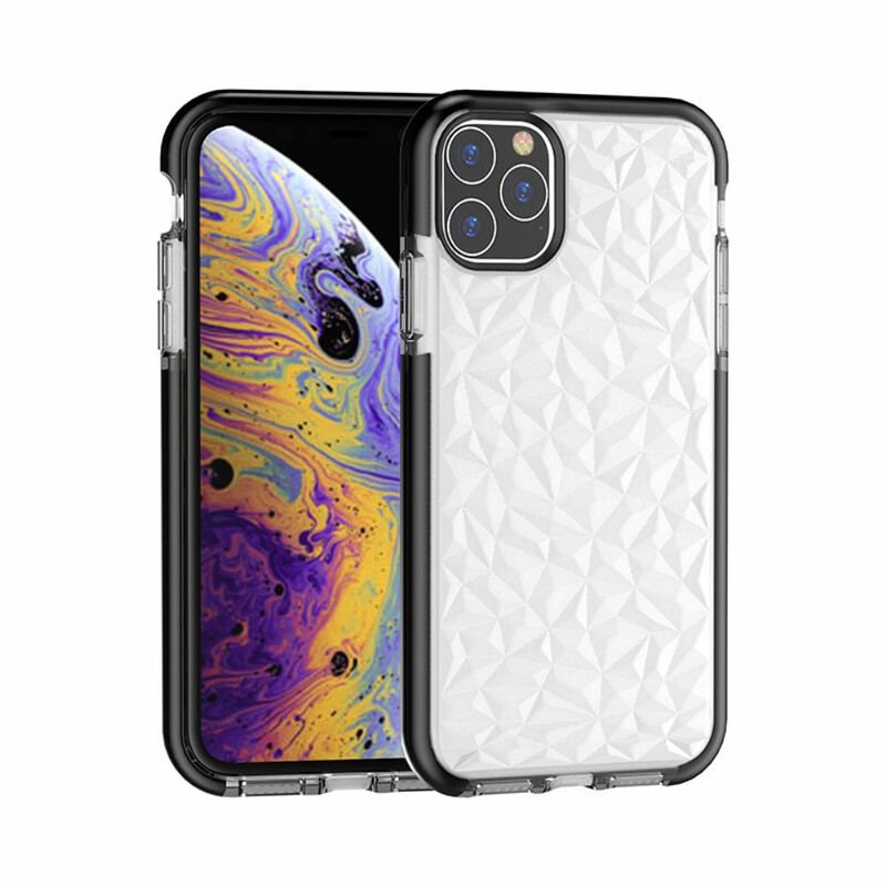 Capa Para iPhone 11 Textura Diamante Sem Costura