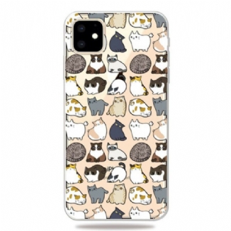 Capa Para iPhone 11 Top Cats