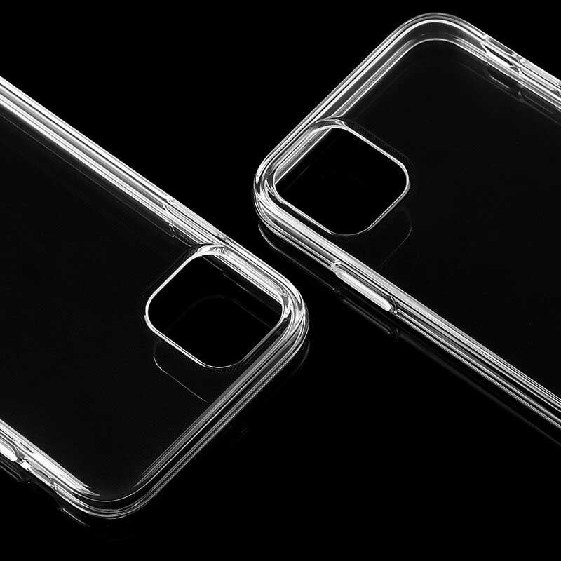 Capa Para iPhone 11 Transparente 2 Peças Leeu