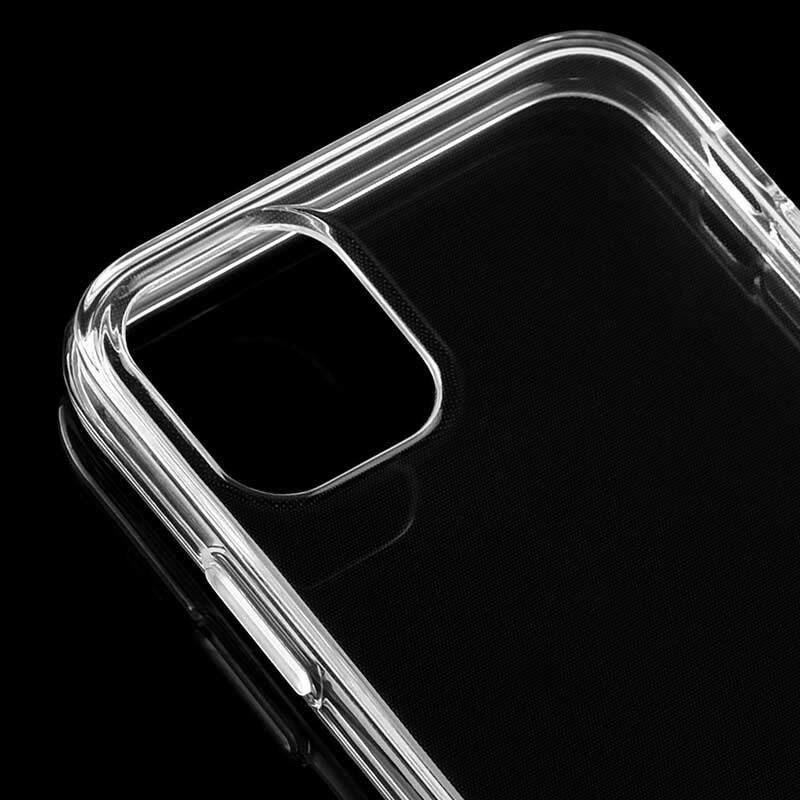 Capa Para iPhone 11 Transparente 2 Peças Leeu