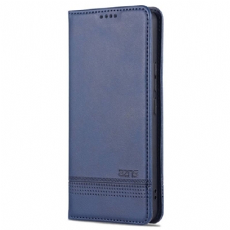 Capa De Celular Para Vivo V23 5G Flip Couro Sintético Azns