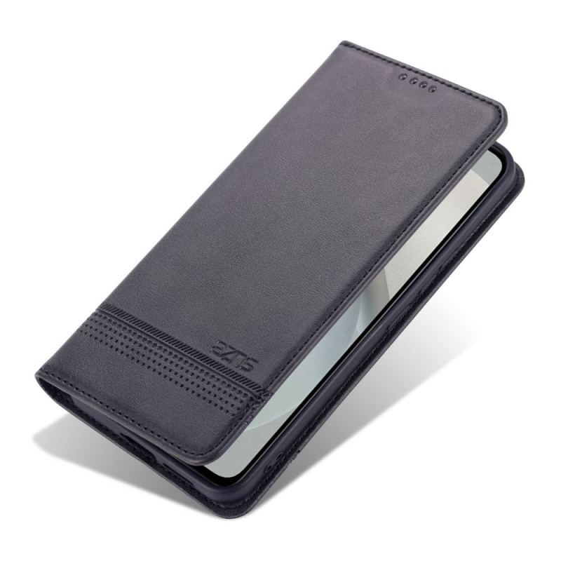 Capa De Celular Para Vivo V23 5G Flip Couro Sintético Azns