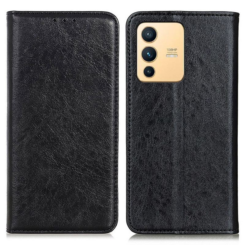 Capa De Celular Para Vivo V23 5G Flip Texturizado