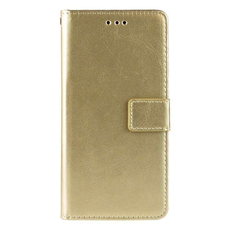 Capa De Couro Para Vivo V23 5G Couro Falso Chamativo