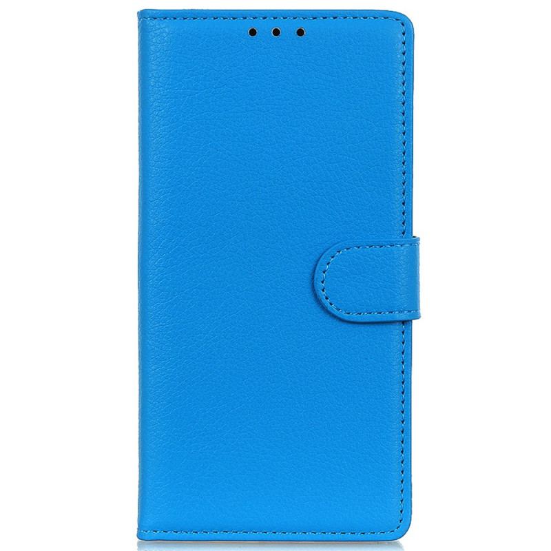 Capa Flip Para Vivo V23 5G Couro Falso Tradicional