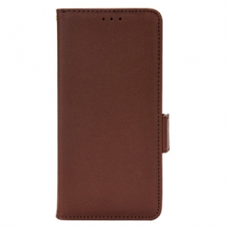 Capa Flip Para Vivo V23 5G Fecho Duplo Finesse