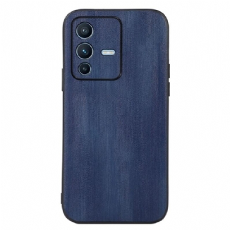 Capa Para Vivo V23 5G Efeito Couro