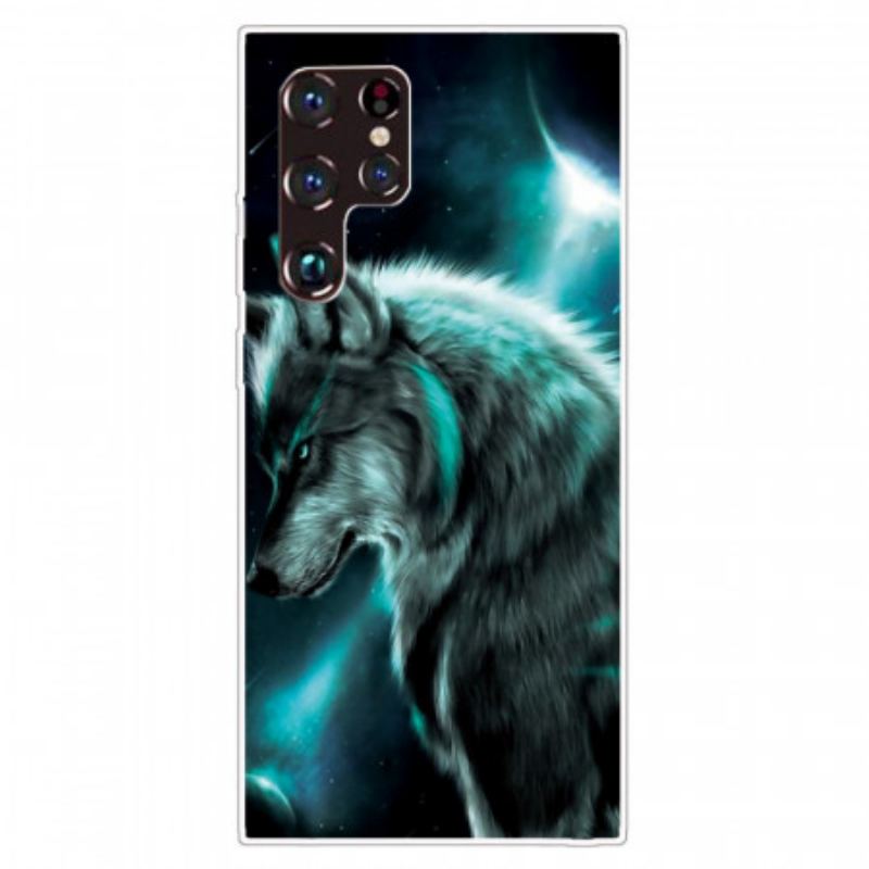 Capa De Celular Para Samsung Galaxy S22 Ultra 5G Core Wolf