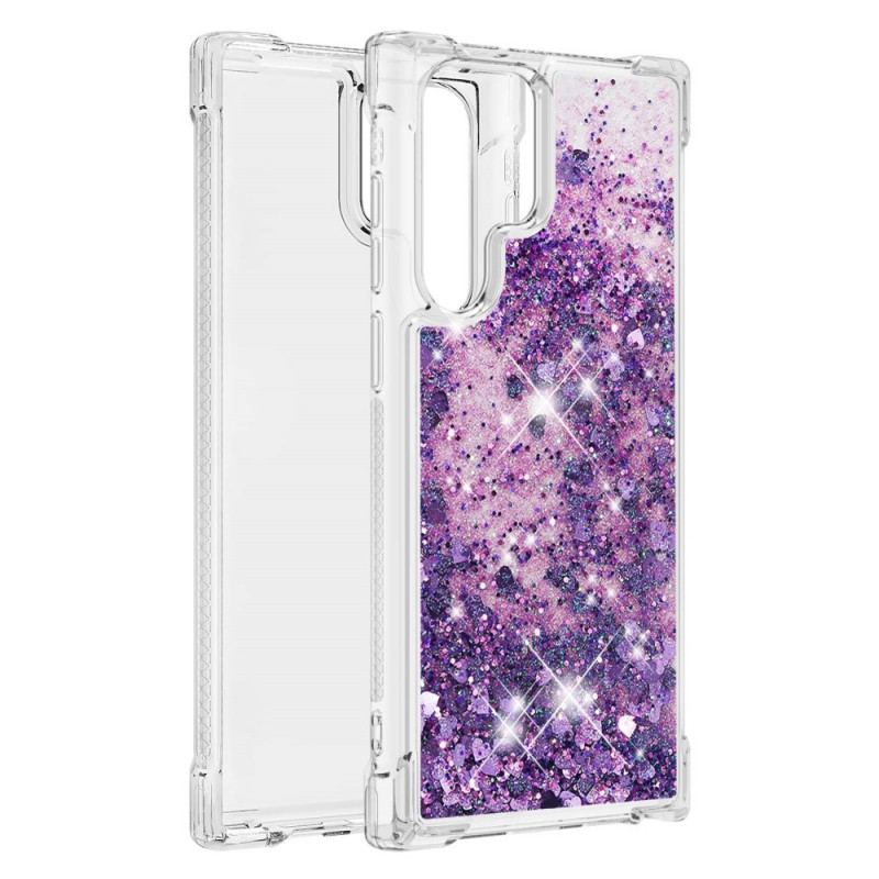 Capa De Celular Para Samsung Galaxy S22 Ultra 5G Desejos Lantejoulas