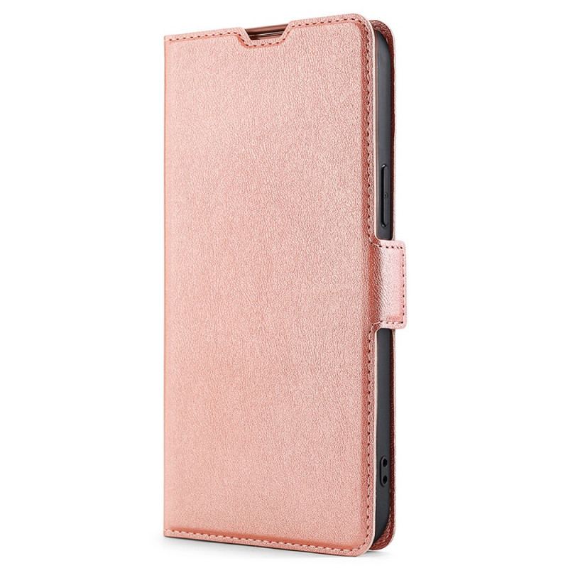 Capa De Celular Para Samsung Galaxy S22 Ultra 5G Flip Couro Falso Clássico