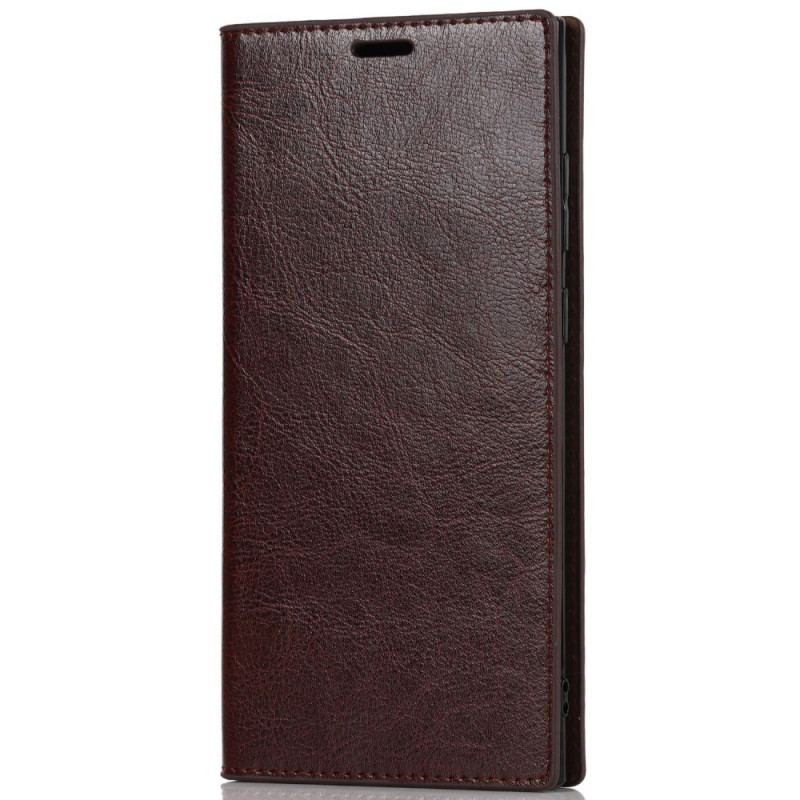 Capa De Celular Para Samsung Galaxy S22 Ultra 5G Flip Couro Legitimo