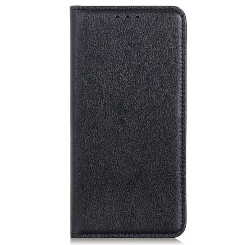 Capa De Celular Para Samsung Galaxy S22 Ultra 5G Flip Couro Litchi Elegance Dividido