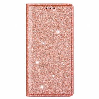 Capa De Celular Para Samsung Galaxy S22 Ultra 5G Flip Estilo De Lantejoulas