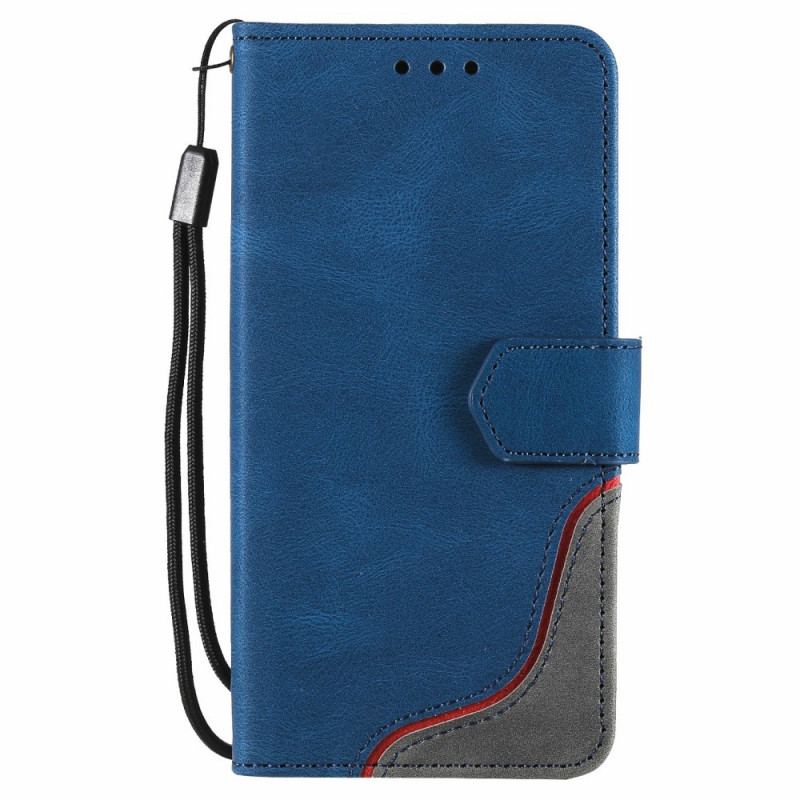 Capa Em Pele Para Samsung Galaxy S22 Ultra 5G Onda Sensível À Pele