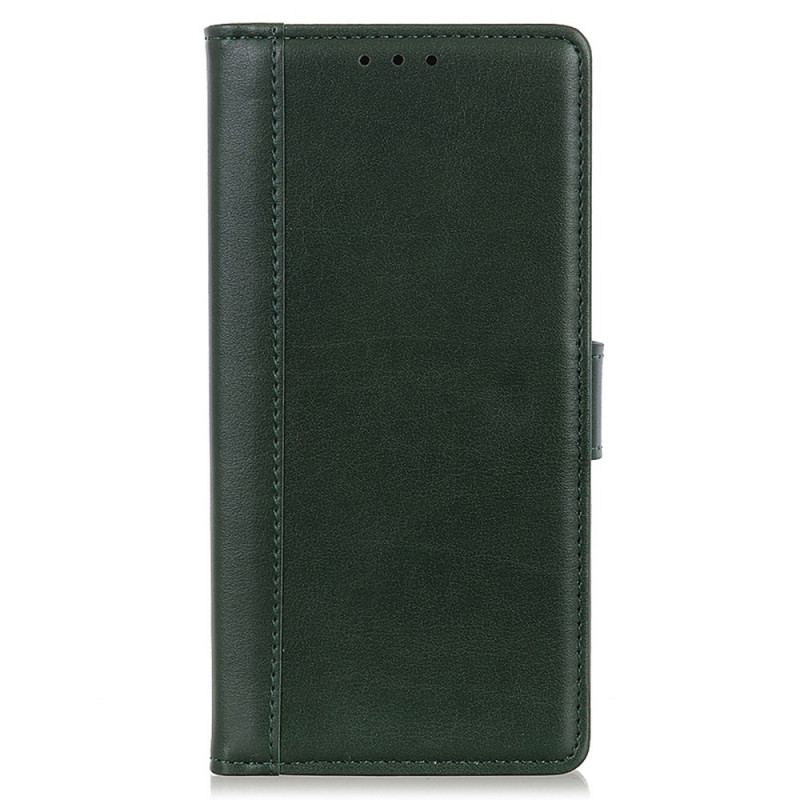 Capa Flip Para Samsung Galaxy S22 Ultra 5G Estilo Couro Elegância