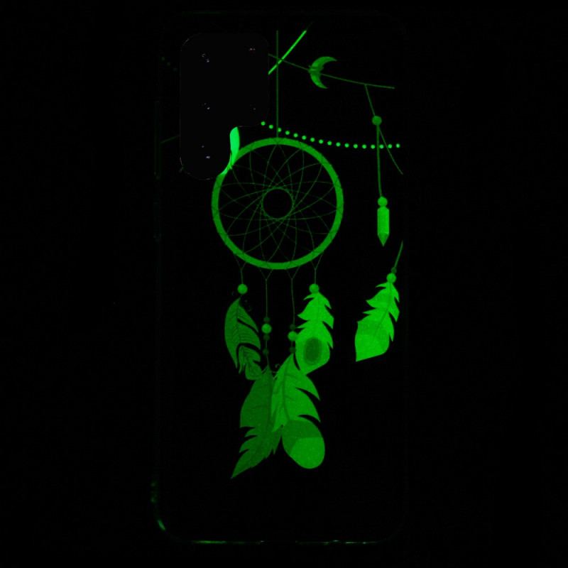 Capa Para Samsung Galaxy S22 Ultra 5G Apanhador De Sonhos Fluorescente Exclusivo