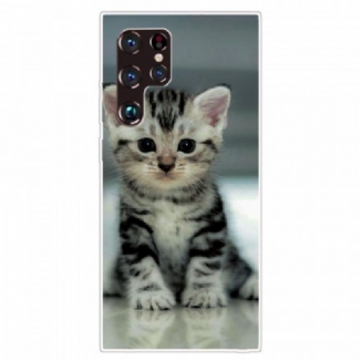 Capa Para Samsung Galaxy S22 Ultra 5G Gatinho Gatinho