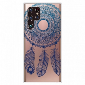 Capa Para Samsung Galaxy S22 Ultra 5G Mandala De Flor Única