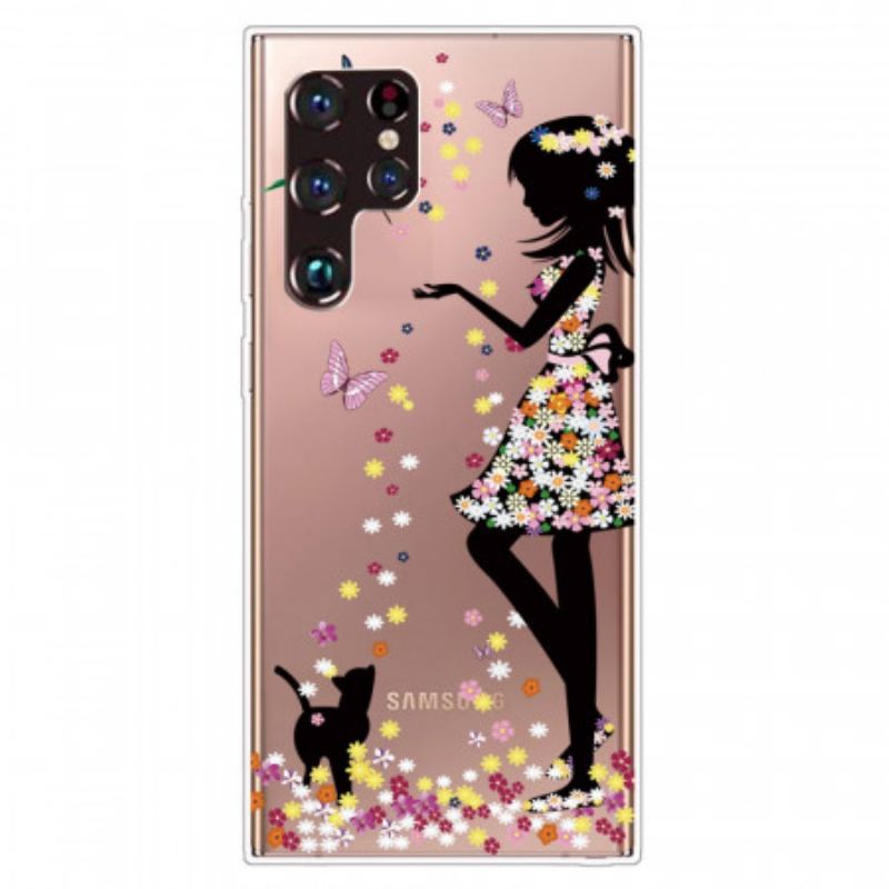 Capa Para Samsung Galaxy S22 Ultra 5G Mulher Mágica