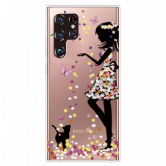 Capa Para Samsung Galaxy S22 Ultra 5G Mulher Mágica