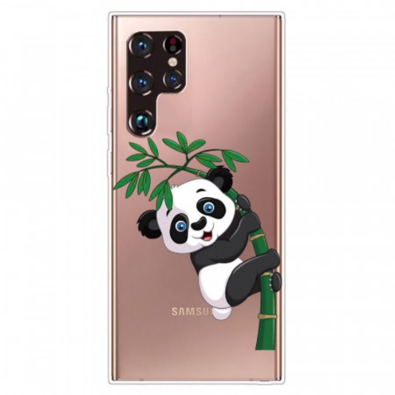 Capa Para Samsung Galaxy S22 Ultra 5G Panda No Bambu