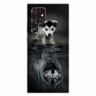 Capa Para Samsung Galaxy S22 Ultra 5G Sonho De Cachorrinho