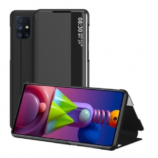 Capa De Celular Para Samsung Galaxy M51 Couro Sintético Texturizado