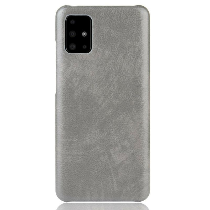 Capa De Celular Para Samsung Galaxy M51 Efeito Couro Lichia