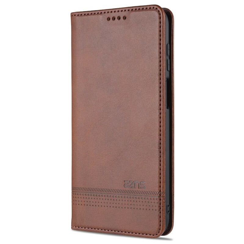 Capa De Celular Para Samsung Galaxy M51 Flip Estilo De Couro Azns