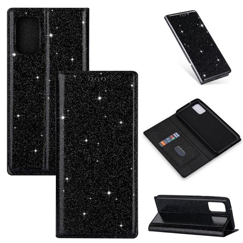 Capa De Celular Para Samsung Galaxy M51 Flip Estilo De Lantejoulas