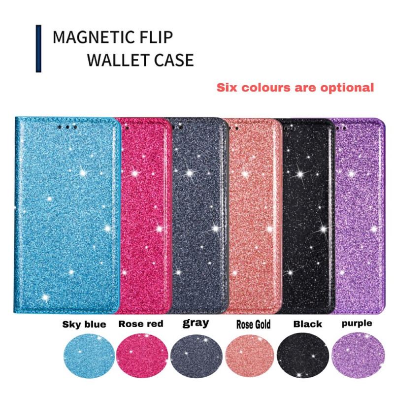 Capa De Celular Para Samsung Galaxy M51 Flip Estilo De Lantejoulas