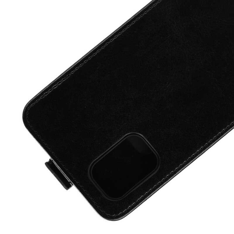 Capa Folio Para Samsung Galaxy M51 Flip Aba Vertical Efeito Couro